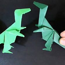 简单折纸霸王龙怎么用威廉希尔公司官网
折纸的方式制作