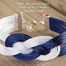 简洁大气手环编织DIY创意手工简洁不简单编织绳手环编织教程