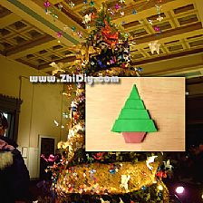简易折纸威廉希尔中国官网
 圣诞树