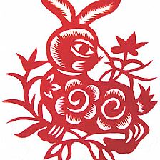 兔年剪纸图案与兔子剪纸威廉希尔中国官网
