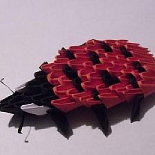 折纸三角插瓢虫的威廉希尔公司官网
制作图解威廉希尔中国官网
