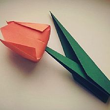 儿童节儿童折纸大全图解之简单折纸郁金香威廉希尔中国官网
