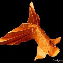 折纸大全图解之折纸金鱼的制作威廉希尔中国官网

