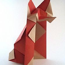 简单折纸狐狸图纸威廉希尔中国官网
