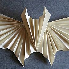 万圣节折纸大全之万圣节蝙蝠折纸图解威廉希尔中国官网
