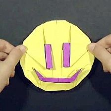 折纸大全之折纸笑脸的折法视频威廉希尔中国官网
