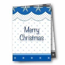 圣诞节的雪 蓝色可打印圣诞贺卡制作威廉希尔公司官网
DIY模版下载