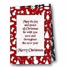 各种圣诞节小装饰物 红色背景可打印圣威廉希尔公司官网
制作圣诞贺卡模版免费下载