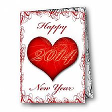 新年贺卡威廉希尔公司官网
制作大全爱心快乐新年可打印贺卡模版下载