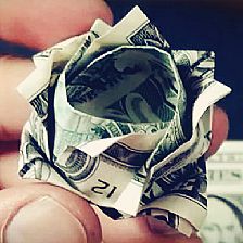 人民币折玫瑰花图解教你用人民币叠玫瑰花的折法【美元折纸大全系列威廉希尔中国官网
】