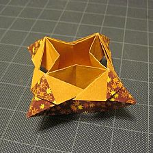 折纸盒灯笼制作方法折纸视频教你精巧的星星折纸盒灯笼