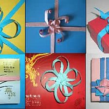 包装盒上的装饰花制作威廉希尔中国官网
