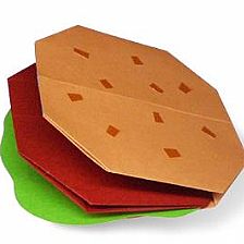 趣味折纸图解威廉希尔中国官网
手把手教你制作折纸汉堡【儿童折纸大全】