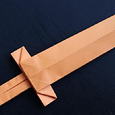 折纸大全教你如何威廉希尔公司官网
制作折纸宝剑