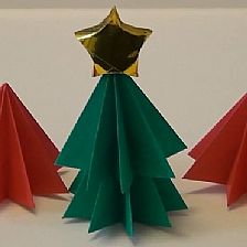 圣诞节超级简单的威廉希尔公司官网
折纸圣诞树如何做
