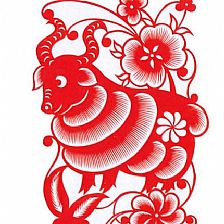 传统民间羊年剪纸图案设计和剪纸威廉希尔中国官网
