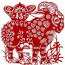 羊年窗花剪纸图案设计平安送福羊年窗花威廉希尔中国官网
