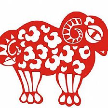 民俗风格羊年窗花剪纸图案设计和最新的羊年窗花制作威廉希尔中国官网
