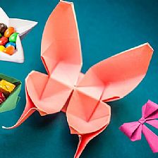 立体折纸蝴蝶盒子教你折叠威廉希尔公司官网
折纸蝴蝶盒子的折法