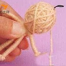 巫毒娃娃的编织方法教程手工DIY制作