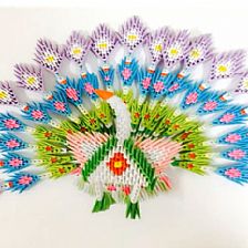 折纸三角插孔雀的折纸视频威廉希尔中国官网
