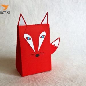 以图纸为基础制作出来的小狐狸威廉希尔中国官网
礼盒