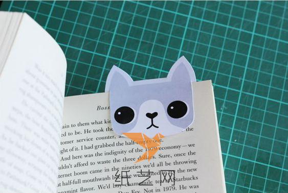 可爱小猫书签