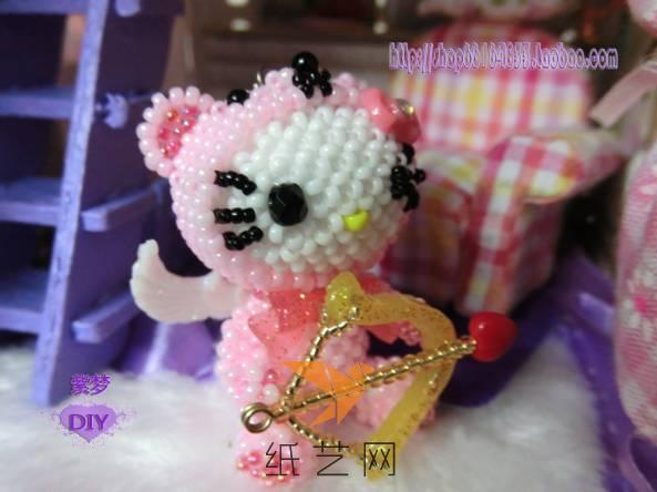 实习爱神天使熊kitty原创中文走线串珠玩偶-----紫梦DIY串珠威廉希尔公司官网
坊