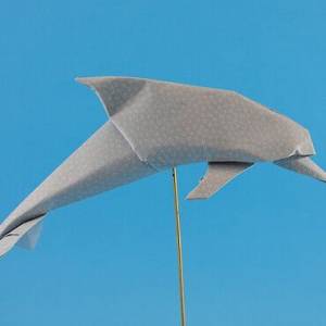 人类的好朋友---温和可亲的折纸海豚