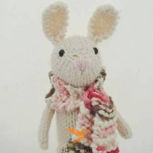 毛线编织手作小兔子的春暖花开系列