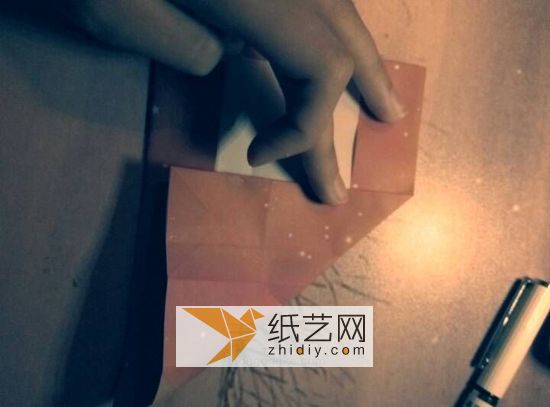 [沐念折纸]爱心盒子 第34步