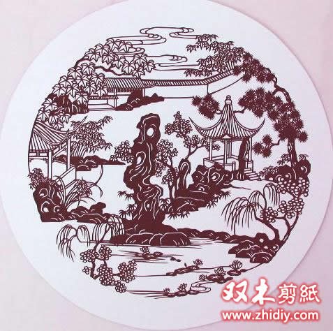 双木老师剪纸作品